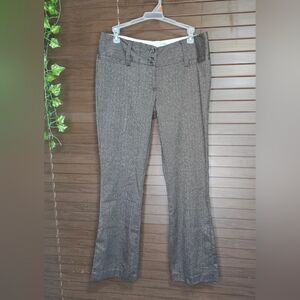 Maurices Bootcut Brown Mid-rise Wide Waistband Dress Pants Womens Size 5/6 Short